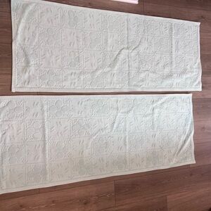 Anthropologie Brand  58x23 Light Blue Runner